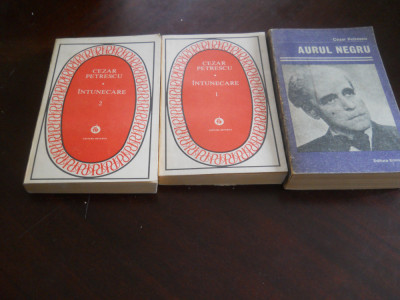 Set 2 romane , 3 volume - Cezar Petrescu- pachet de autor Carti Noi foto