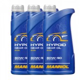 Pachet 3 litri Ulei Transmisie MANNOL Hypoid 80W90 GL-4 GL-5 LS Diferentiale Sarcini Extreme