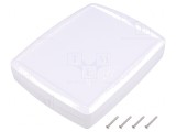 Carcasă Universală Albă IP67 IK09 144x184x38mm ABS
