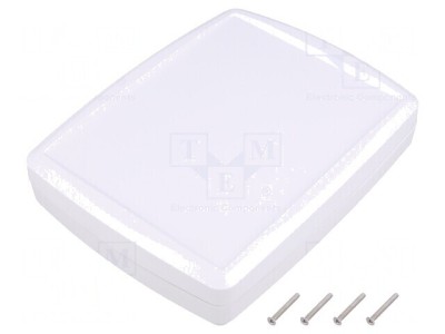 Carcasă Universală Albă IP67 IK09 144x184x38mm ABS foto