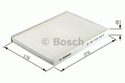 Filtru polen / aer habitaclu PEUGEOT EXPERT Tepee (VF3V) (2007 - 2016) BOSCH 1 987 432 406 foto