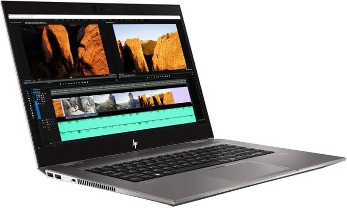 Laptop HP Zbook Studio G5, Intel Core i7 8750H 2.60 GHz, Nvidia Quadro P1000, WI-FI, Bluetooth, WebCam, Display 15.6&quot; 1920 by 1080, 8 GB DDR4, 1 TB SS