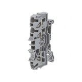 Conector Șine 2,5mm2 3 Borne Gri 5,2mm