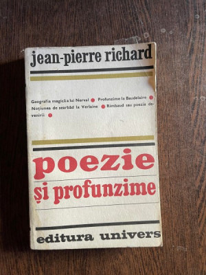 Jean Pierre Richard - Poezie si profunzime foto