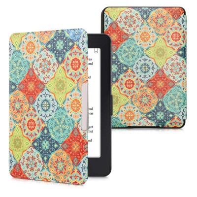 Husa kwmobile pentru Amazon Kindle Paperwhite 7, Piele ecologica, Multicolor, 45569.59 foto