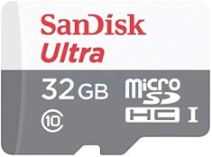 CARD MicroSD SANDISK, 32 GB, MicroSD, clasa 10, standard UHS-I U1, &amp;quot;SDSQUNR-032G-GN3MN&amp;quot; (timbru verde 0.03 lei) foto