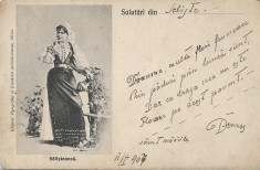 CP242 Salutari din Seliste carte postala Saliste Selisteanca Salisteanca 1907 foto