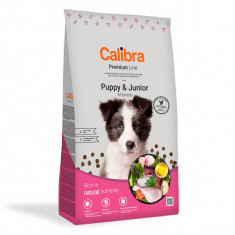Calibra Premium Line Puppy & Junior, Pui, hrană uscată câini junior, 12kg