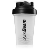 GymBeam Blend Bottle shaker pentru sport culoare Transparent &amp; Black 400 ml