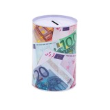 Pusculita model Bancnote Euro, Metal, 10x15 cm, Oem