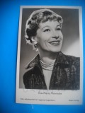 HOPCT 1605 EVA MARIA MEINECKE -GERMANIA -ACTORI/ARTISTI-AUTOGRAF-CIRCULATA