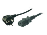 Cablu de alimentare LogiLink Schuko-C13, 1, 80 m (CP090)
