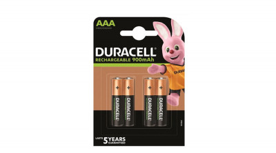 Baterie re&amp;icirc;ncărcabilă Duracell R2U Micro 900mAh AAA B4 foto