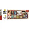 Puzzle Trefl 1000 Panorama Lumea Smiley, TREFL 1000P