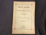 Amorea amicabila seu detorintiele amiciloru intre sine de Alois Gruber anul 1878 / 68 pagini !