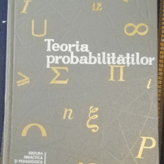 C Reischer 1967 Teoria Probabilitatilor