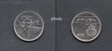 ARUBA 2018, 25 cents