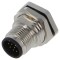 Conector M12 soclu tată 12 pini 1,5A 30V IP67 drept THT LUTRONIC