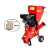 Tocator pentru crengi Micul Fermier, &Oslash;100mm, motor benzina 15CP, pornire electrica, alimentare verticala, pentru rumegus FarmGarden AgroTrade