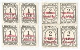 |Romania, LP XII.11/1931, Taxa de plata cu supr. TIMBRUL AVIATIEI, bloc 4, MNH, Nestampilat