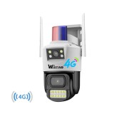 Cumpara ieftin Camera de supraveghere 8MP, 2 lentile, 4G Cartela SIM 4K, Control din aplicatie, Urmarire automata, Rezistenta la apa IP66