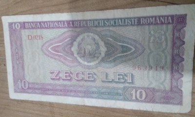 Romania RSR 10 lei 1966 foto