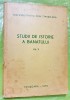 G645-I-Studii de Istorie a Banatului 1970-Universitatea Timisoara cu harta mare, istoriografie cu documente vechi de la secolele 17, turcesti, germane