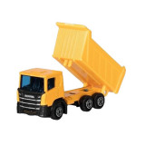 Masinuta utilitara die-cast, scara 1:102, 7.5 cm lungime, camion basculanta, Goki