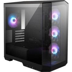 Carcasa MSI MAG PANO M100R PZ, mATX, RGB, Negru