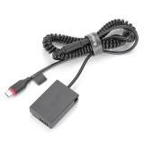 Alimentator USB-C LP-E17 pentru camere Canon EOS 750D 760D 800D 850D 77D 200D 8000D RP EOS M3 M5 M6
