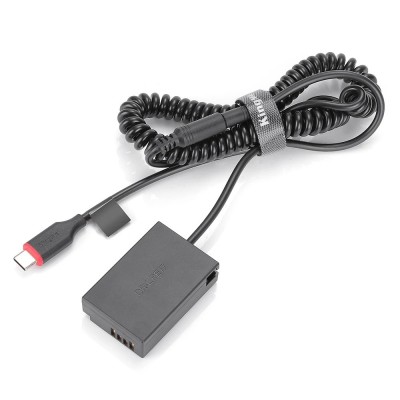 Alimentator USB-C LP-E17 pentru camere Canon EOS 750D 760D 800D 850D 77D 200D 8000D RP EOS M3 M5 M6 foto