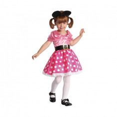 Costum carnaval Minnie Mouse roz pentru copii, 3 - 4 ani ( 92/104 cm)