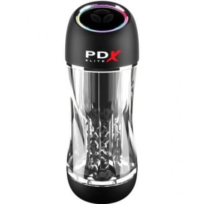 PDX ELITE - STROKER VIEWTUBE PRO VIBRATOR TRANSPARENT foto