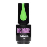 Lac gel colorat Inginails &ndash; Neon Green 058, 5ml