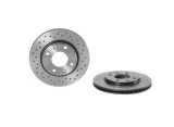 Set discuri frana fata Brembo, Citroen Ax, 1986-1998, Saxo 1996-2004, Xsara 1997-2010, Zx, 1991-1999,