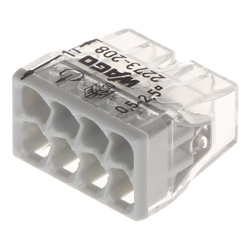 Conector compact de imbinare, 8 fire, max. 2.5 mm&sup2; (50 buc.) - WAGO 2273-208