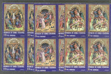 Eq. Guinea 1972 Paintings Easter 3 values x 4 Mi.48-50 used TA.035, Stampilat