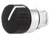 Comutator Rotativ 22mm Negru 2 Puncte