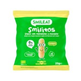Pufuleti cu ulei de masline banane si mere +8 luni Bio Smilitos, 25g, Smileat