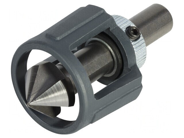 Unealtă de fațetat cu mandrină 10mm și limitator