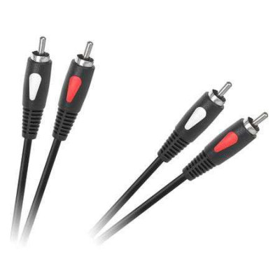 Cablu 2rca-2rca 1.8m eco-line cabletech foto