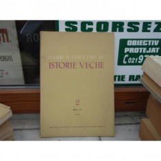 Studii si cercetari de istorie veche vol.2 anul XV 1964 , Em. Condurachi