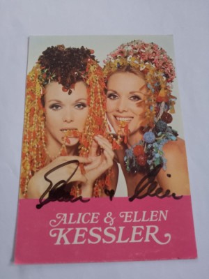 Carte postala aluce&amp;amp;ellen kessler foto