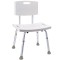 RIDDER Scaun de baie, alb, 150 kg, A00602101