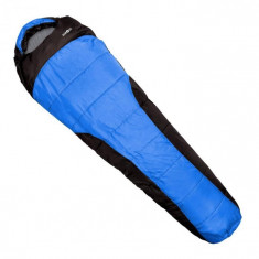 KLARFIT Sac de dormit Gullfoss 230x80x55cm 1.5kg, albastru foto