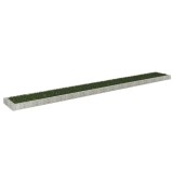 Cumpara ieftin Strat &icirc;nălțat de gabion, 800x100x20 cm, oțel galvanizat