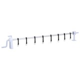 vidaXL Derulator de prelată pentru piscină cu bază din plastic 93179