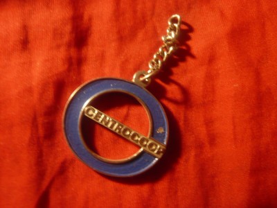 Breloc fara inel Centrocoop Import-Export Belgrad L=3,5cm foto