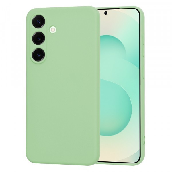 Husa pentru Samsung Galaxy S25+ S936, Techsuit, SoftFlex, Verde Deschis