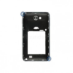 Capac spate Samsung N7000, i9220 Galaxy Note, cadru mijlociu piesa de schimb neagra EVB1209